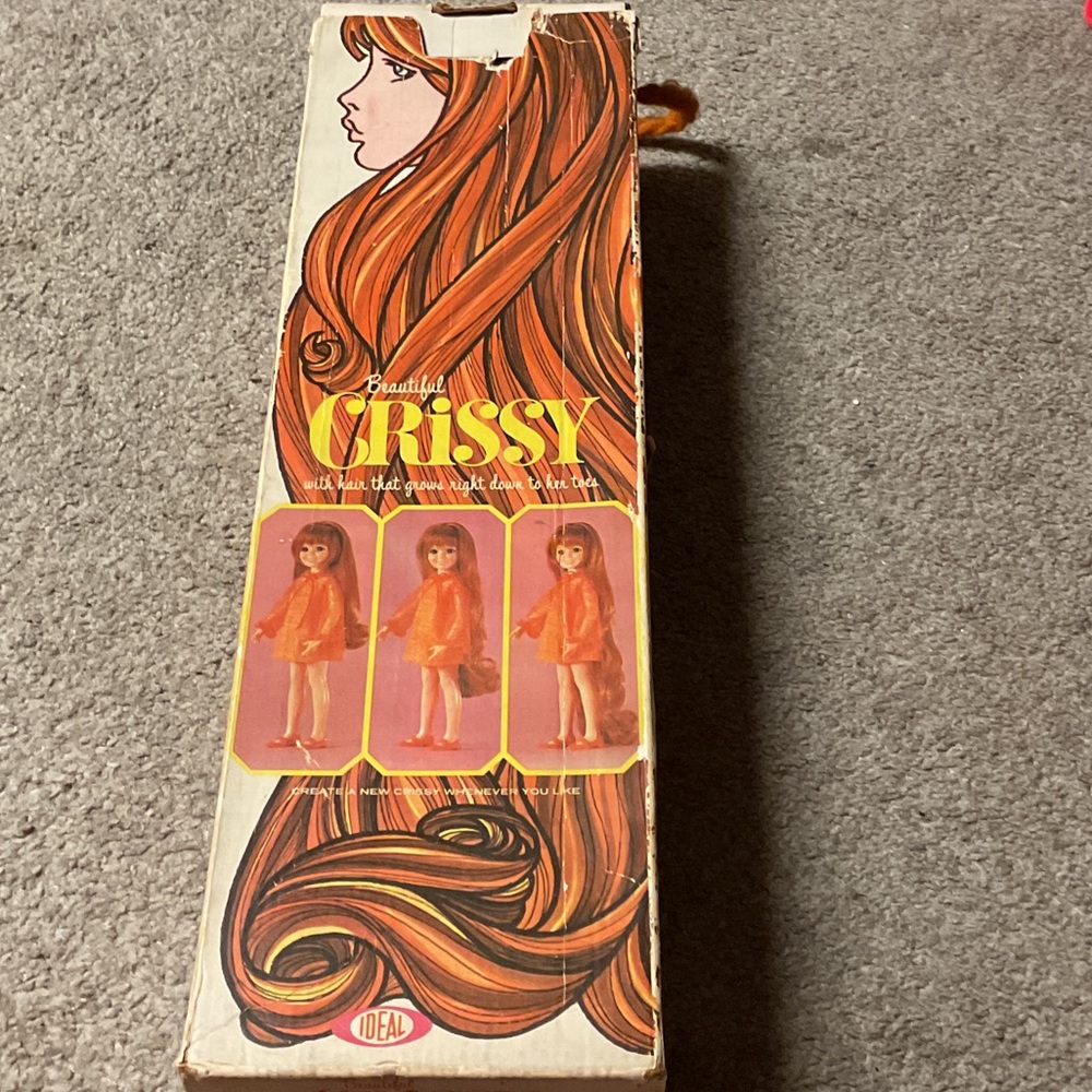 Beautiful Crissy Doll in Orange Outfit - Ideal 1969 vintage